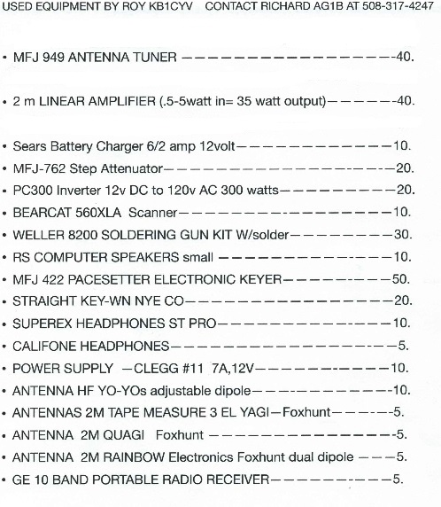 Roy_Used_Equipment